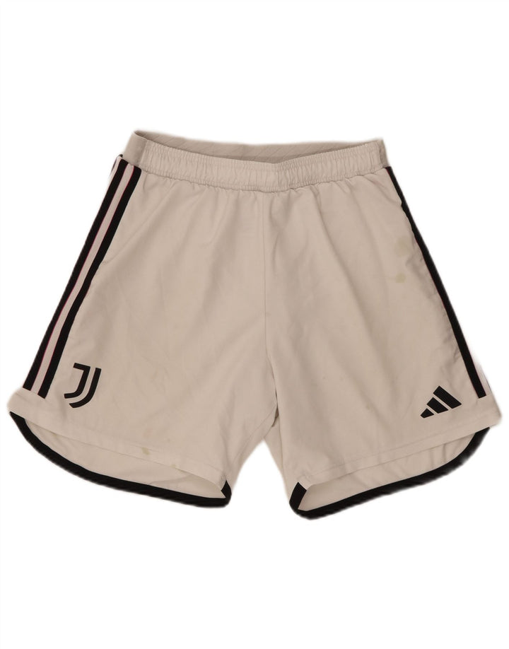 Adidas Mens Juventus Sport Shorts Médio Branco Poliéster
