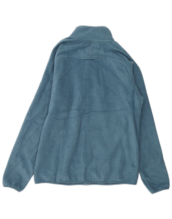 Jaqueta de lã masculina Marks & Spencer UK 38 poliéster azul médio