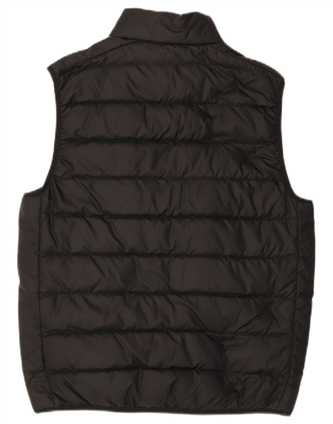 Colete acolchoado masculino Adidas UK 38 poliéster preto médio