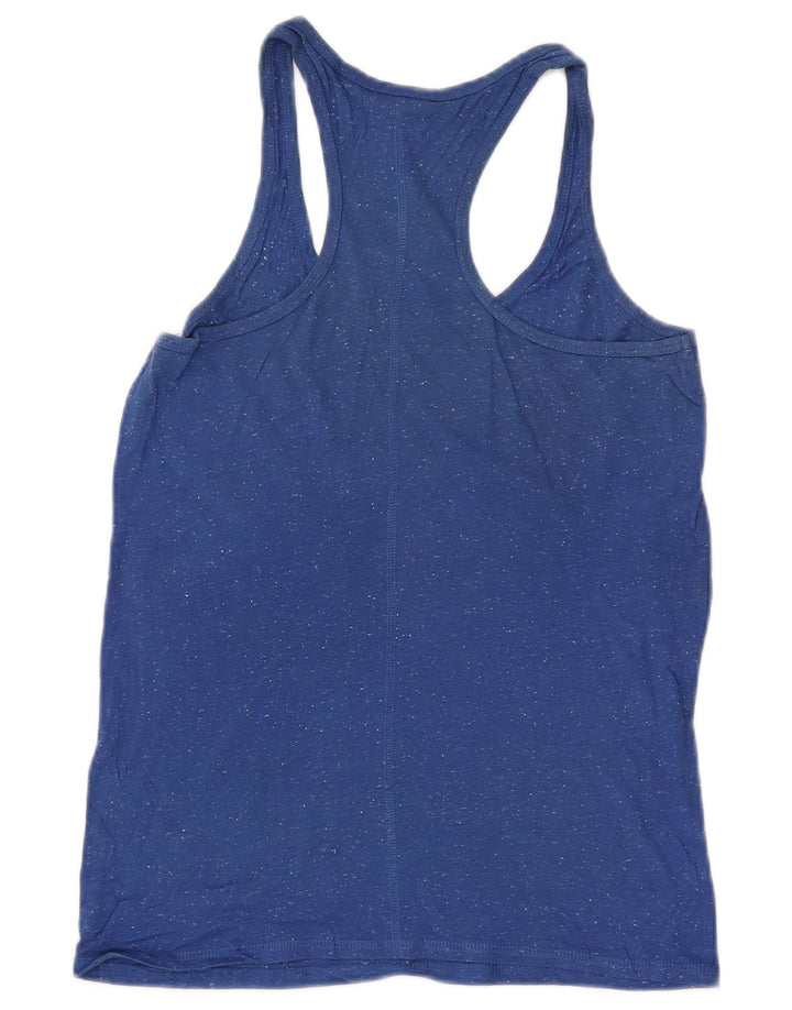 Colete gráfico NHL feminino Montreal Canadiens Top UK 10 pequeno azul manchado