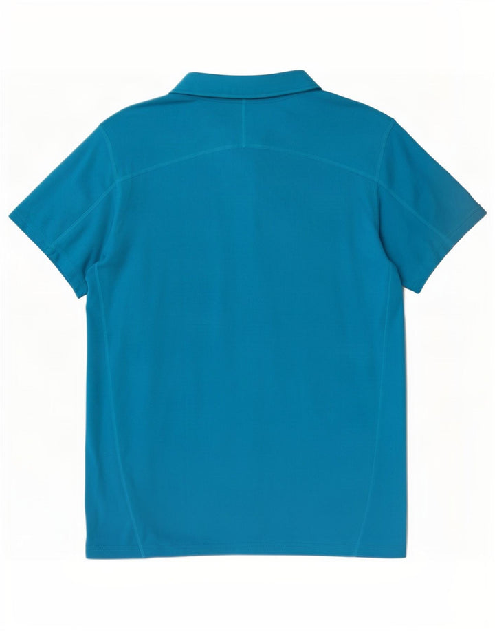 Camisa polo masculina Nike Dri Fit grande poliéster azul