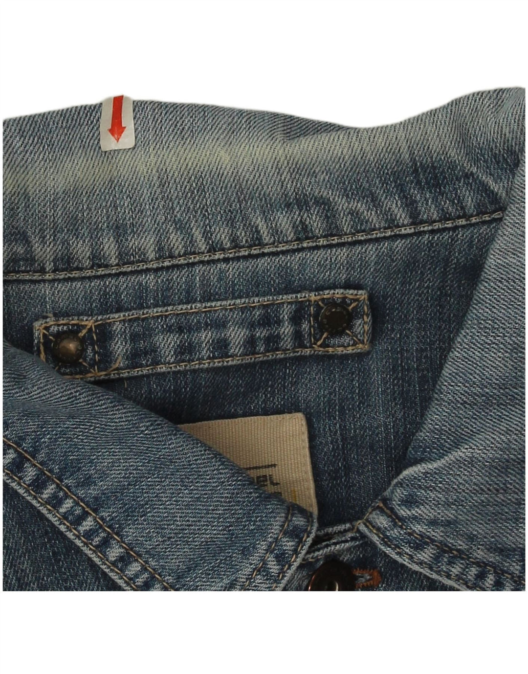 Jaqueta jeans masculina Camel Active UK 38 algodão azul médio