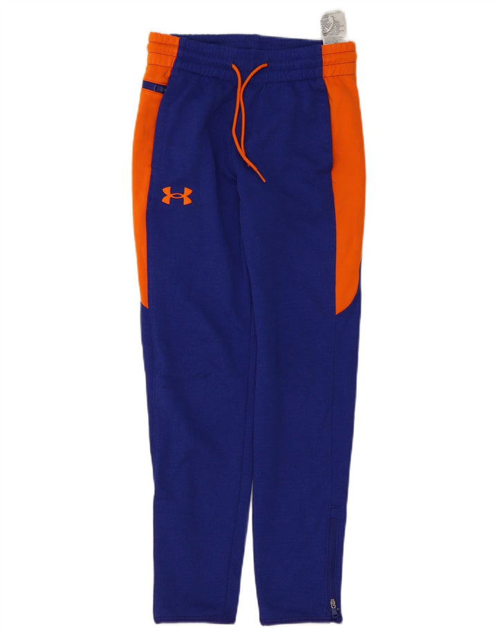 Calça de treino UNDER ARMOUR Boys Cold Gear 9-10 anos azul médio