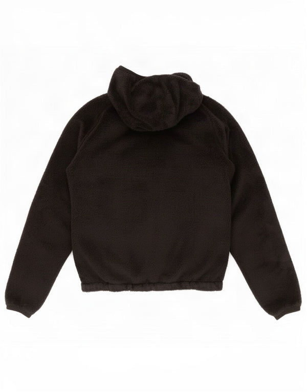 Jaqueta de lã com capuz feminina The North Face UK 10 poliéster preto pequeno