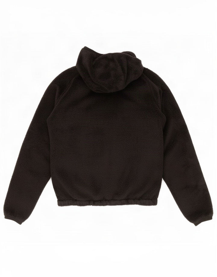 Jaqueta de lã com capuz feminina The North Face UK 10 poliéster preto pequeno