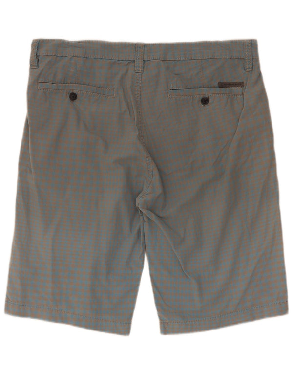 Shorts cargo masculino Calvin Klein W33 grande azul guingão