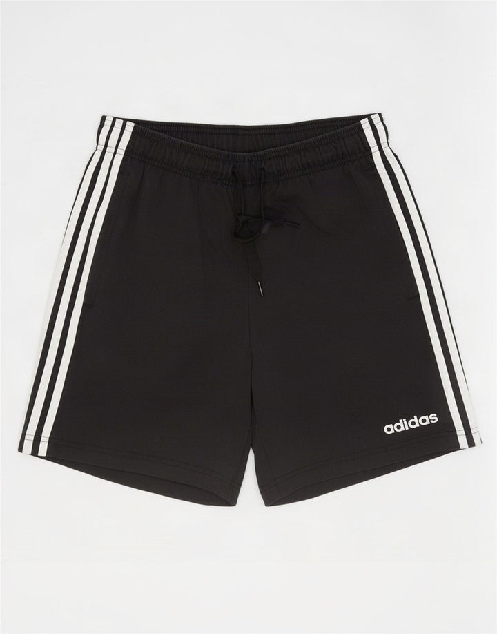 Adidas Mens Sport Shorts Médio Algodão Preto
