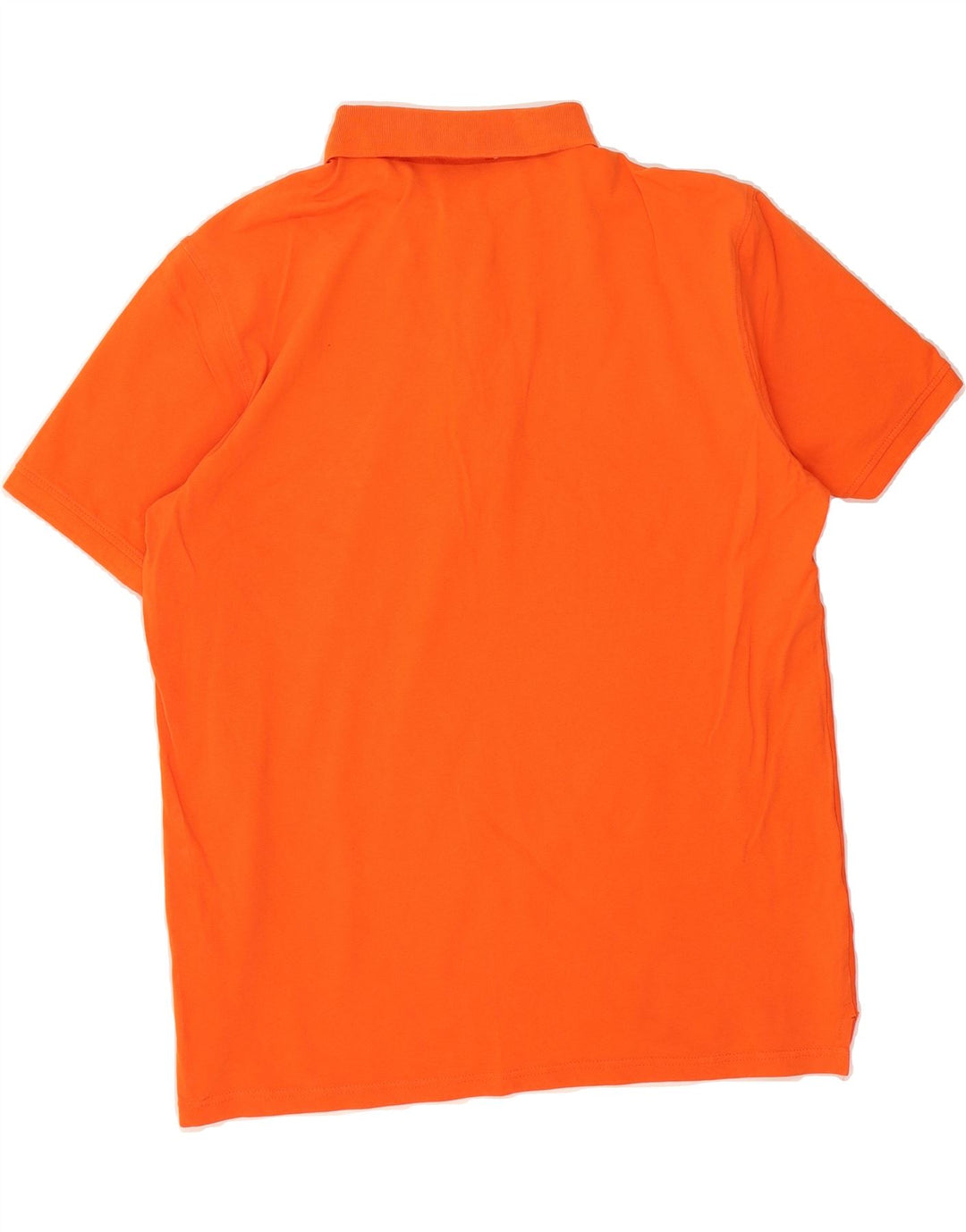 U.S. POLO ASSN. Mens Polo Shirt 2XL Orange Cotton Vintage U.S. Polo Assn. and Second-Hand U.S. Polo Assn. from Messina Hembry 
