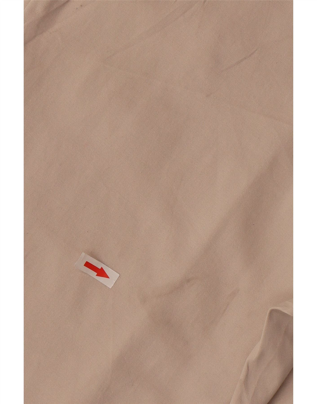 Calça casual feminina Lee com ajuste relaxado EUA 8 médio W30 L30 algodão bege