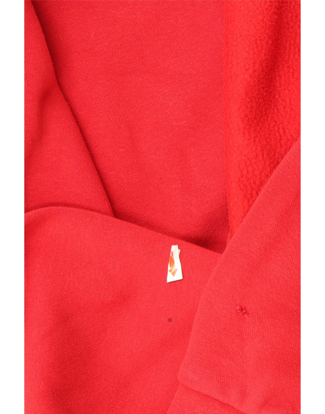 ADIDAS Menino Suéter Jumper 15-16 Anos Vermelho Algodão