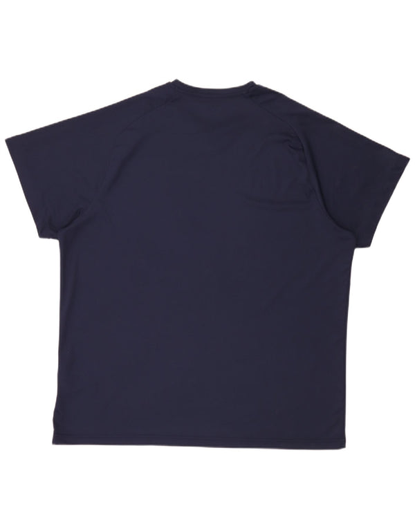Camiseta masculina Puma Top 3XL azul marinho poliéster