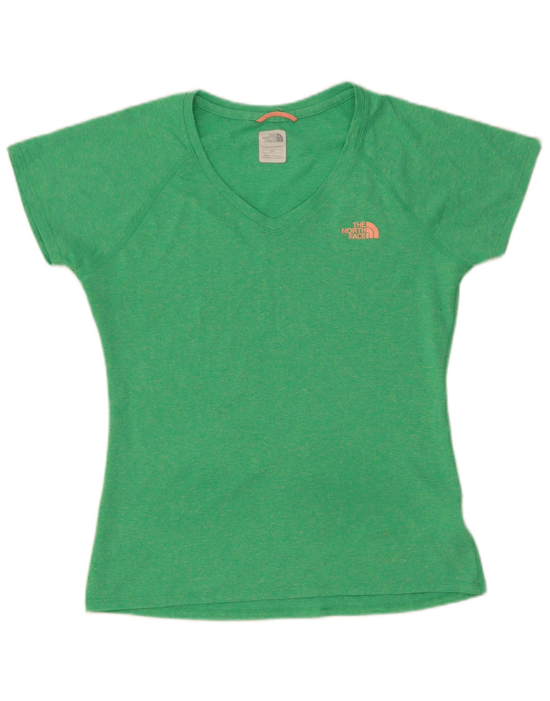 Camiseta feminina The North Face UK 10 pequena poliéster verde