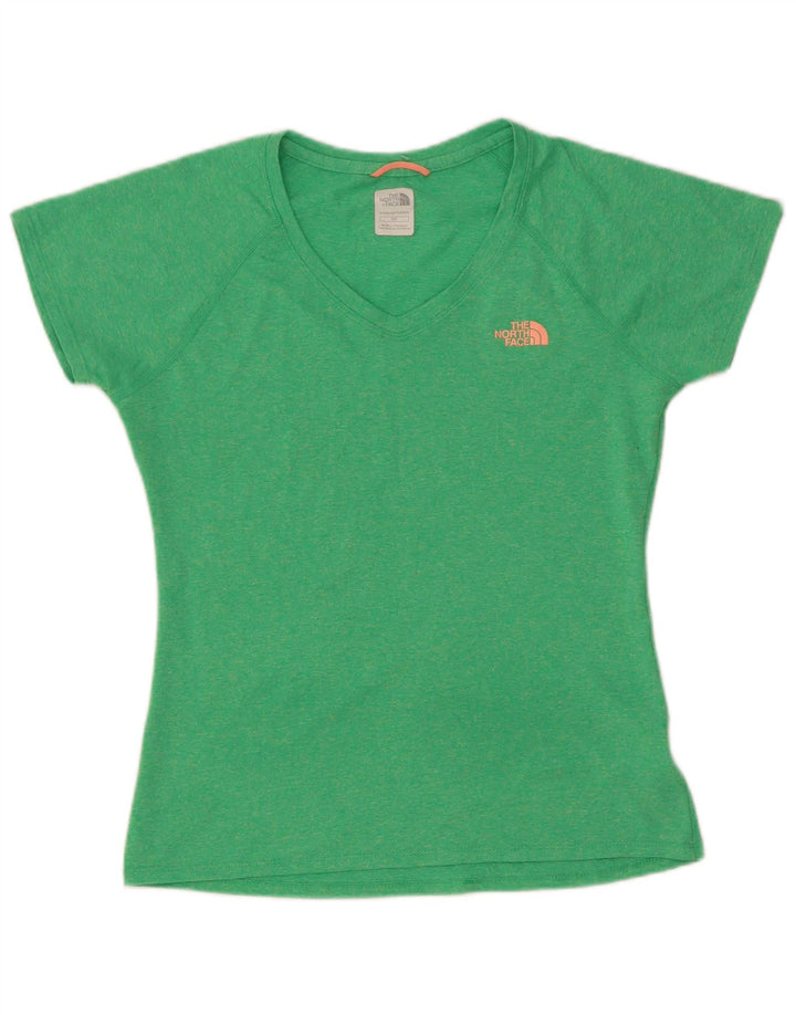 Camiseta feminina The North Face UK 10 pequena poliéster verde