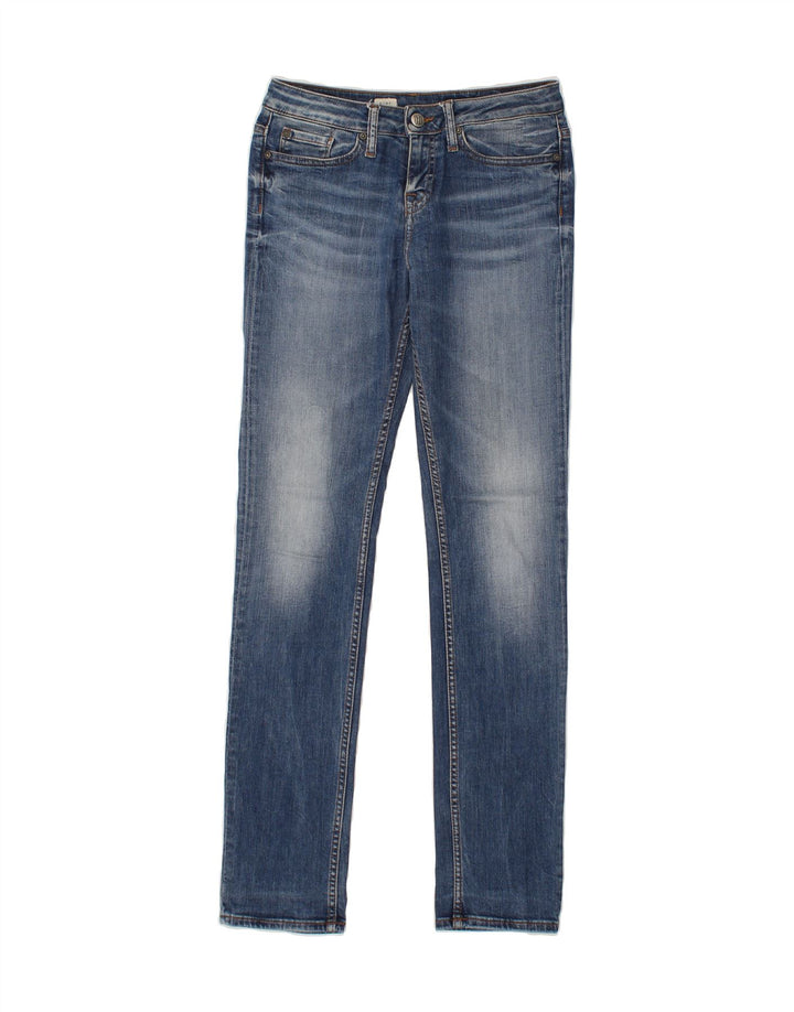 TOMMY HILFIGER Womens Rome Regular Fit Slim Jeans W26 L32 Blue Cotton Vintage Tommy Hilfiger and Second-Hand Tommy Hilfiger from Messina Hembry 