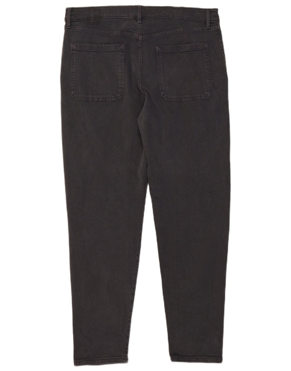 Calça Chino Masculina Slim Marks & Spencer W34 L28 Algodão Cinza