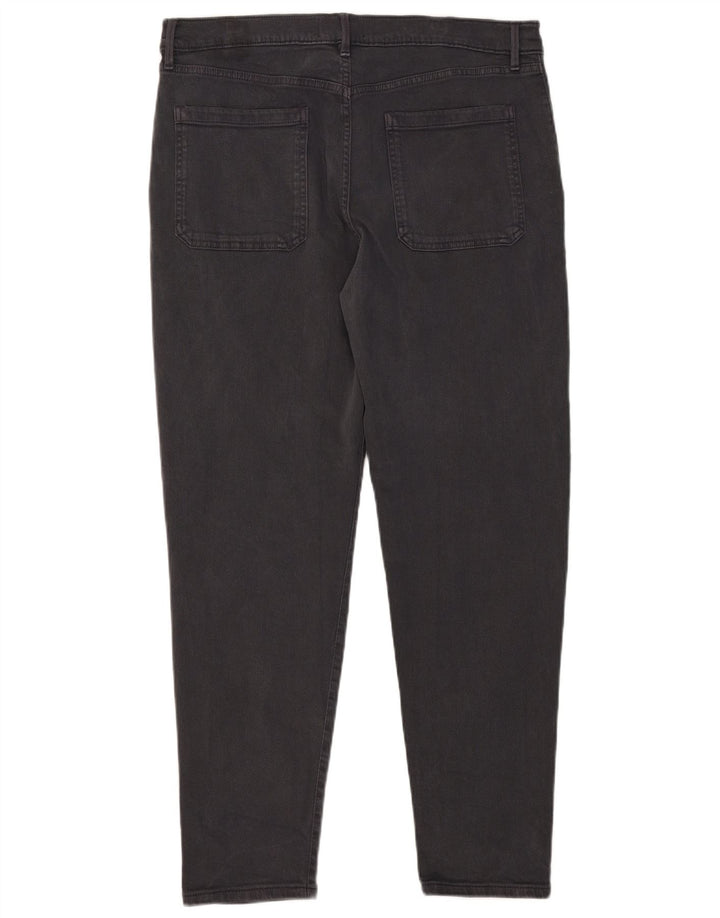 Calça Chino Masculina Slim Marks & Spencer W34 L28 Algodão Cinza