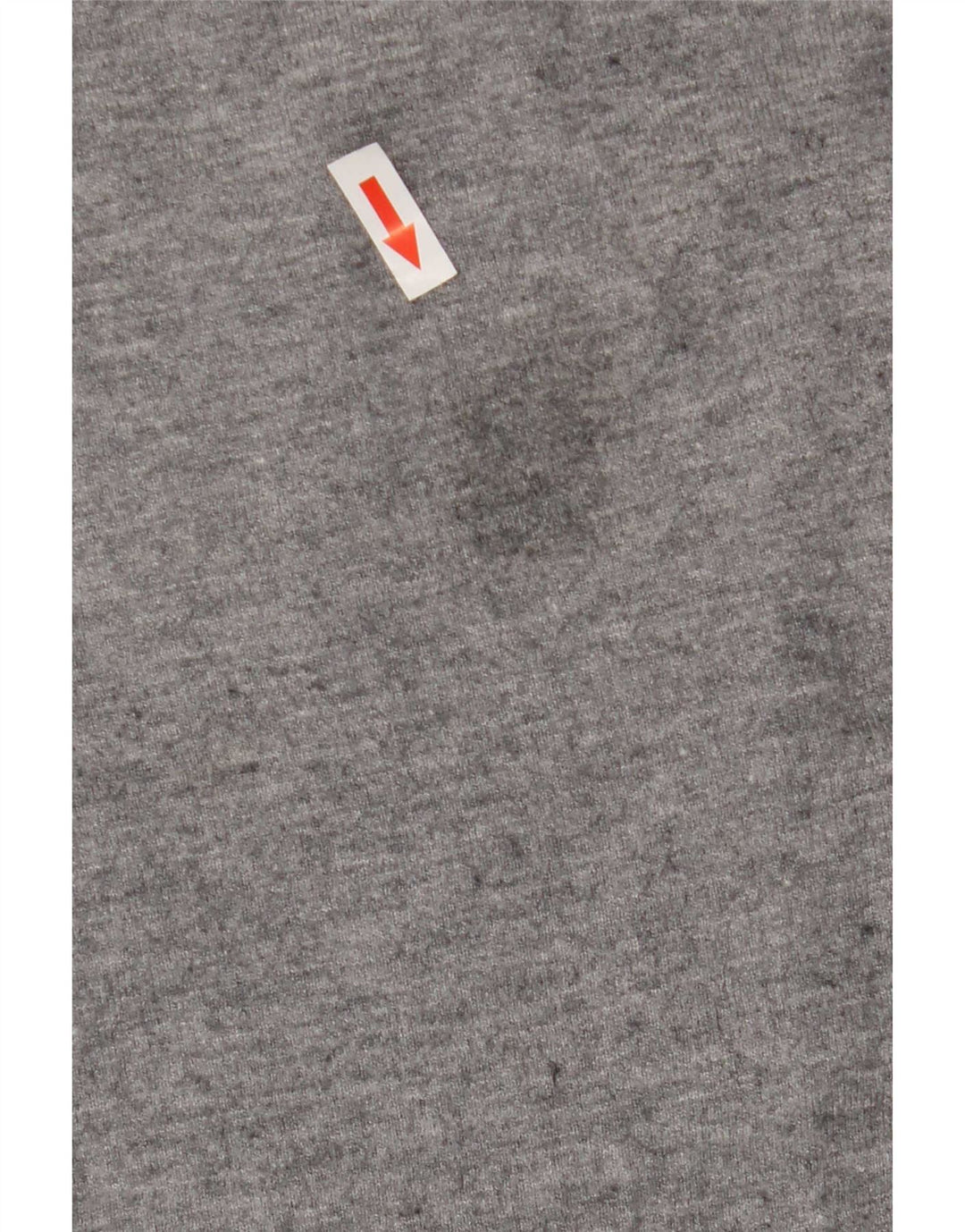 Suéter masculino Zara com gola redonda e viscose cinza pequena