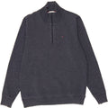 TOMMY HILFIGER Mens Zip Neck Sweatshirt Jumper Large Navy Blue Cotton Vintage Tommy Hilfiger and Second-Hand Tommy Hilfiger from Messina Hembry 