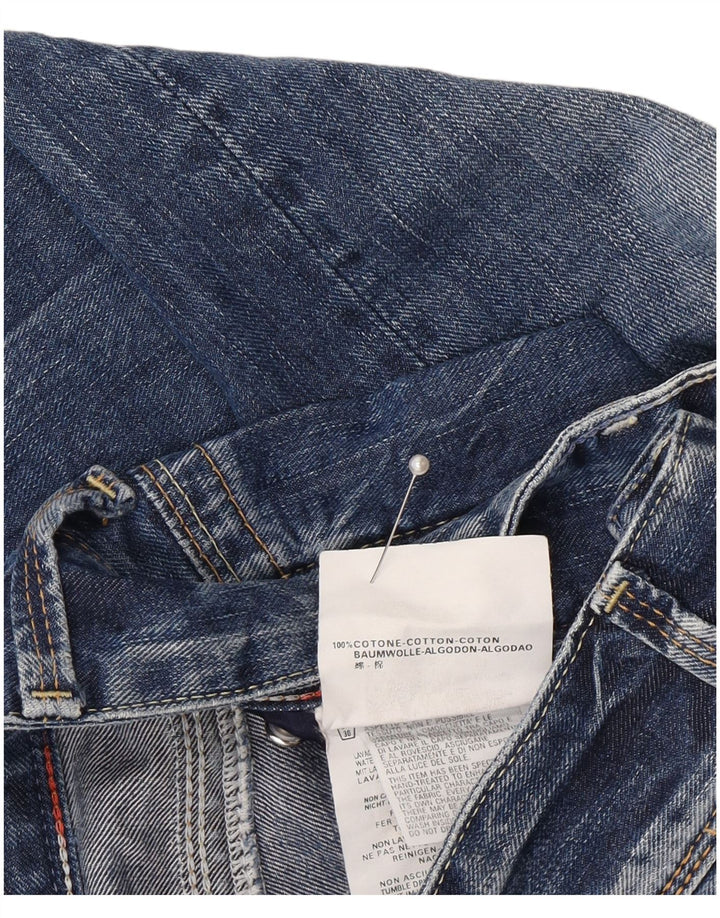 Replay Jeans feminino Janice Bootcut W27 L34 azul algodão
