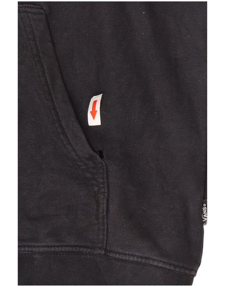 Vans Mens Hoodie Jumper Médio Algodão Preto