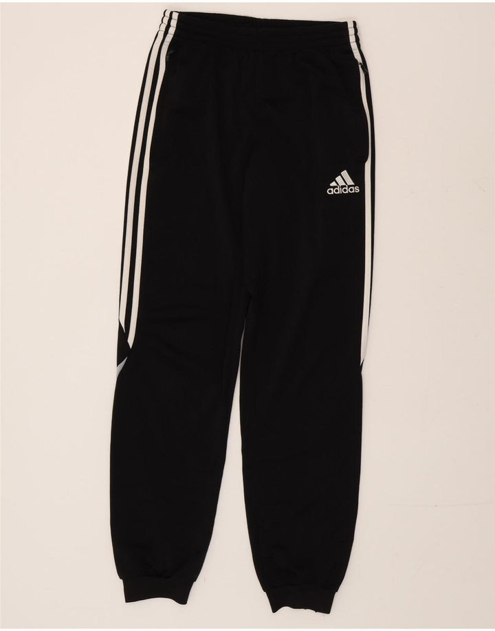 Adidas Mens Treino Calças Joggers EU 34/36 Pequeno Poliéster Preto