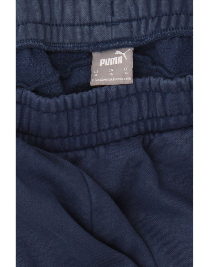 Calça de treino masculina Puma Joggers XL azul marinho