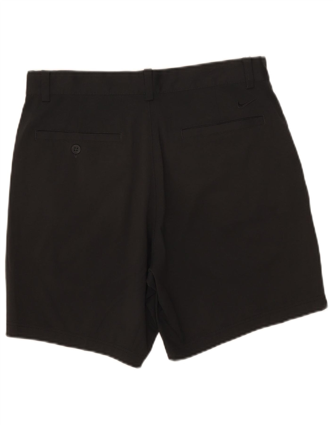 Shorts esportivos masculinos Nike Dri Fit Standard W30 poliéster preto médio