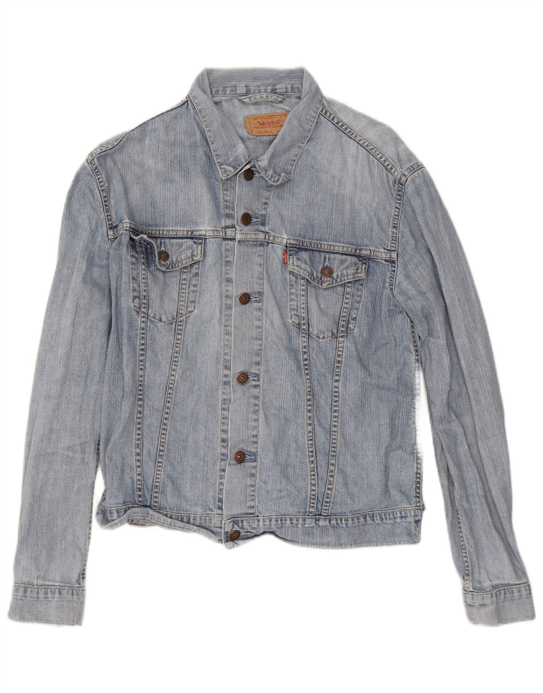 Jaqueta jeans feminina Levi's 15-16 anos algodão azul