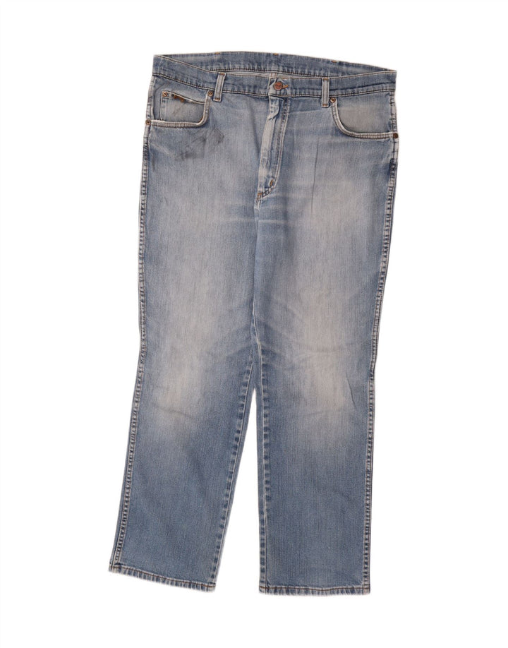 WRANGLER Mens Straight Jeans  W40 L30 Blue Cotton Vintage Wrangler and Second-Hand Wrangler from Messina Hembry 