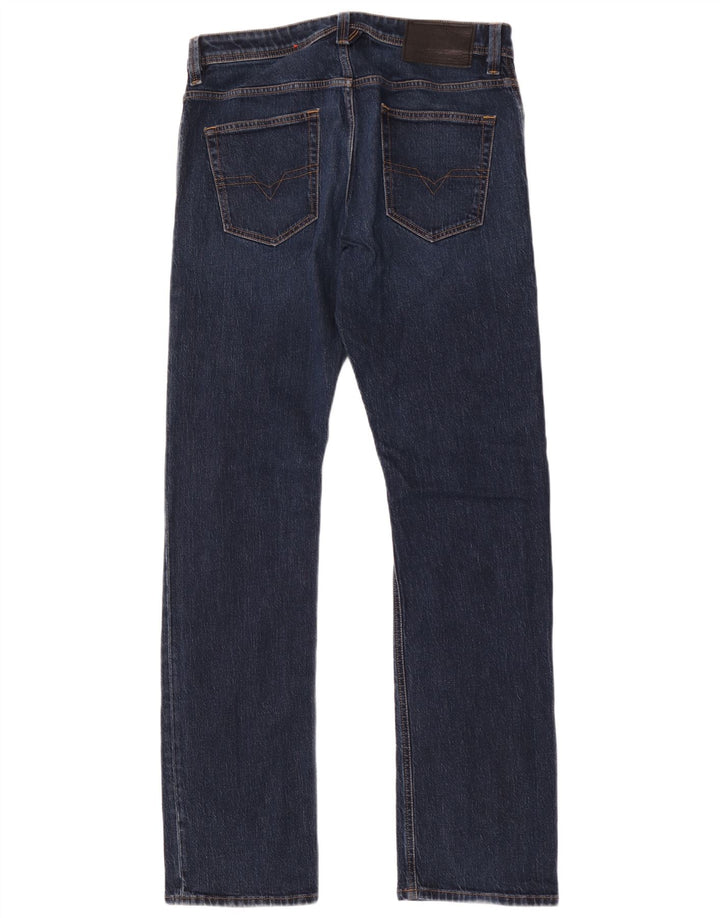 Jeans retos masculinos Diesel W33 L36 algodão azul