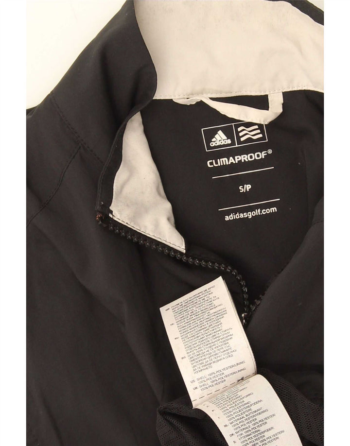 Adidas Mens Clima Proof Sem Mangas Jaqueta Top Pequena Preta