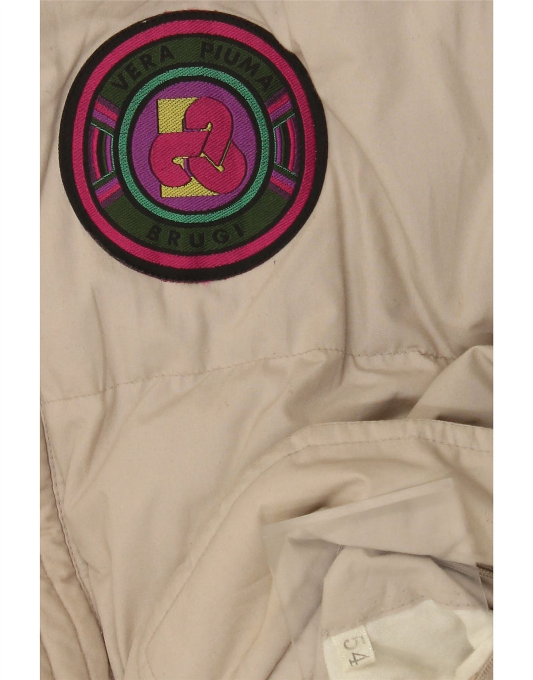 Jaqueta masculina acolchoada reversível com capuz Brugi IT 54 2XL verde
