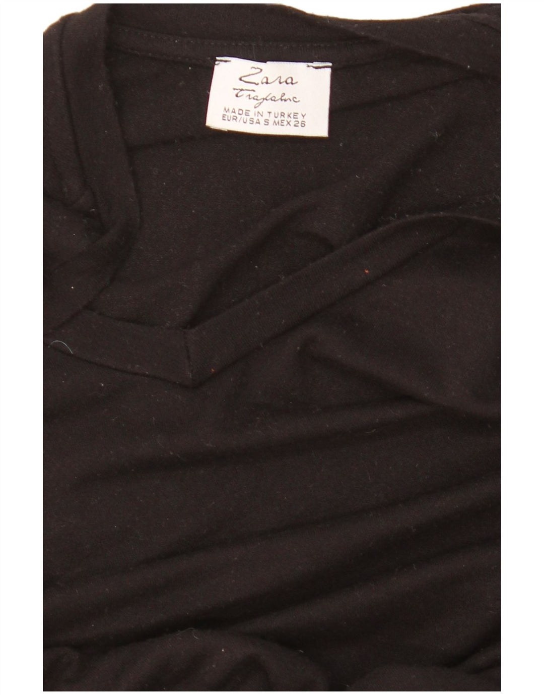 Zara Vestido feminino Trafaluc A-Line pequeno preto