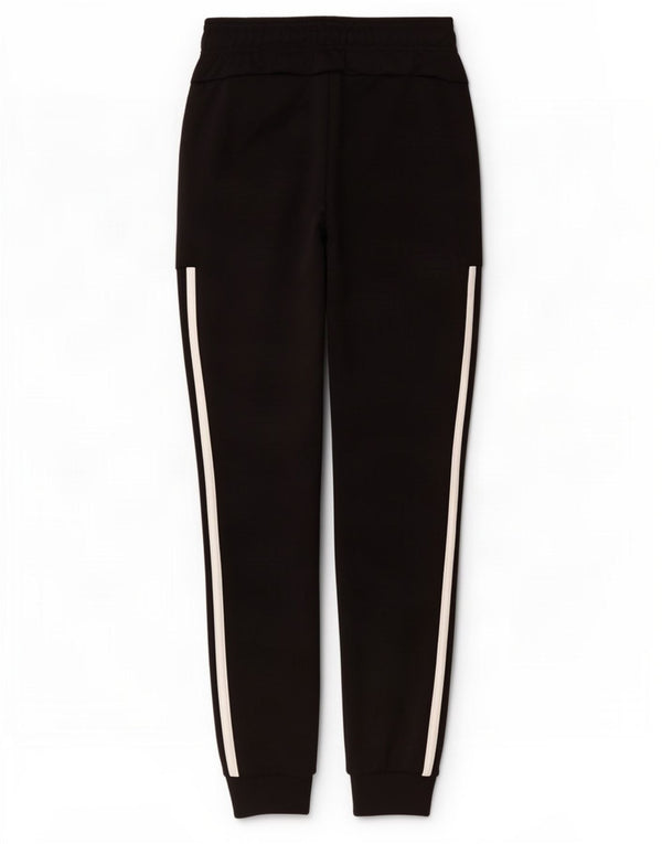 Adidas meninos calças de treino joggers 11-12 anos preto poliéster