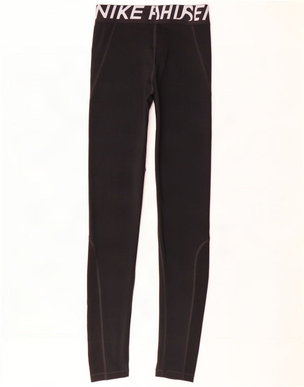 Leggings Nike Dri Fit Graphic UK 8 Pequenas Pretas