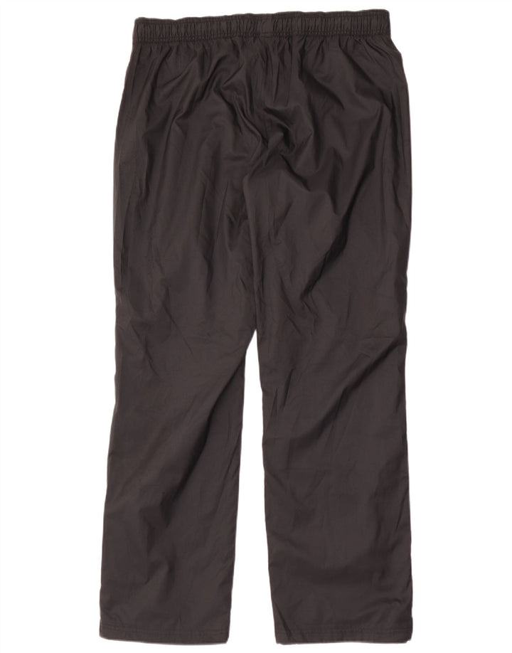 Calça impermeável feminina Reebok UK 16/18 grande poliéster preto
