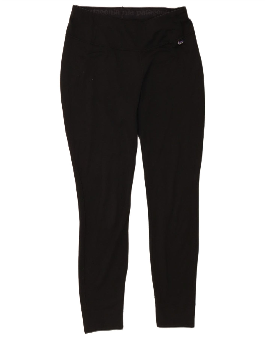 Leggings femininos Patagonia UK 14 poliéster preto médio