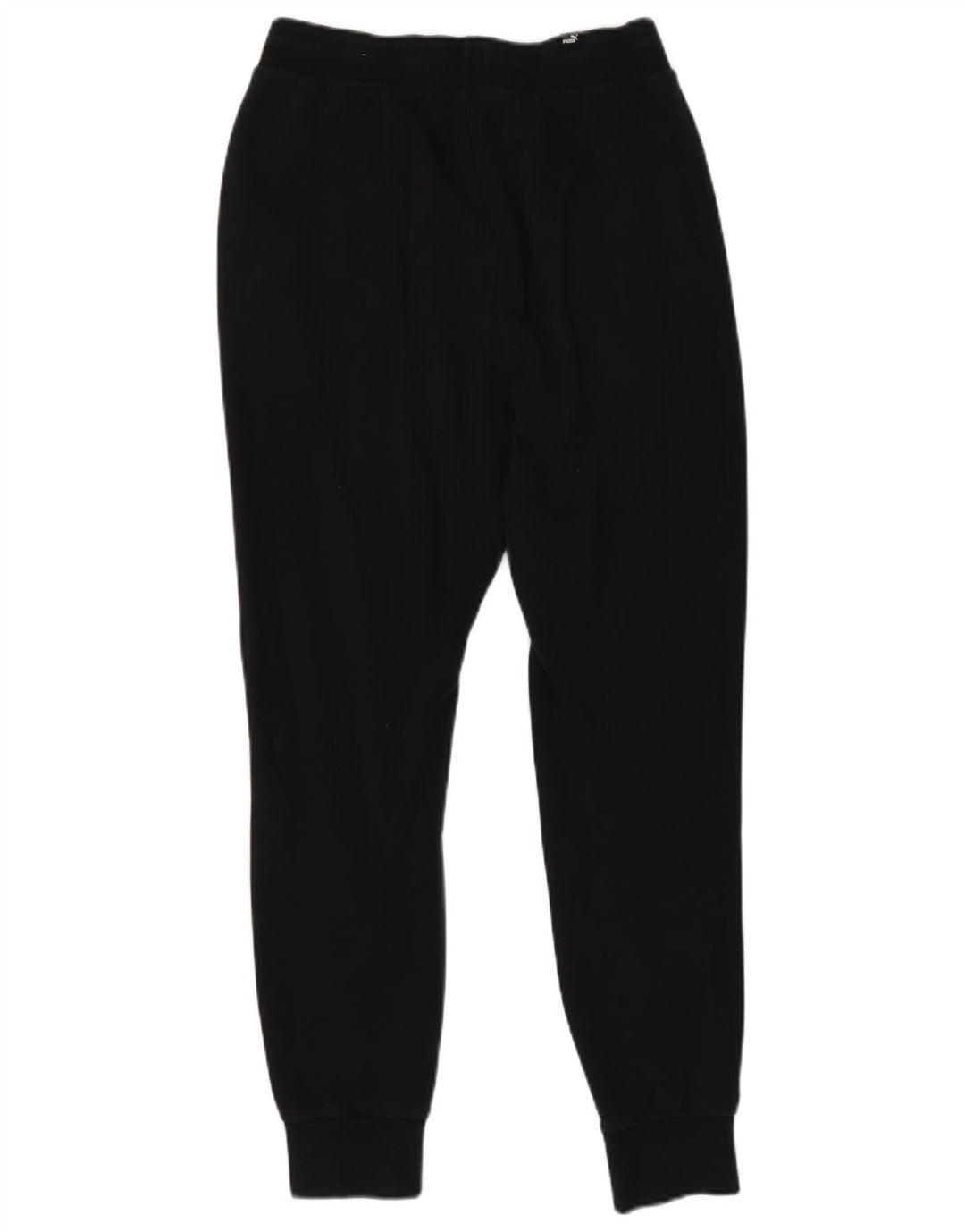 Calça de treino masculina Puma Joggers médio preto colorblock algodão