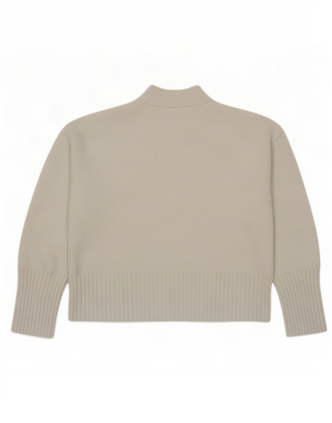 Suéter feminino Marks & Spencer com gola tartaruga Reino Unido 14 azul médio