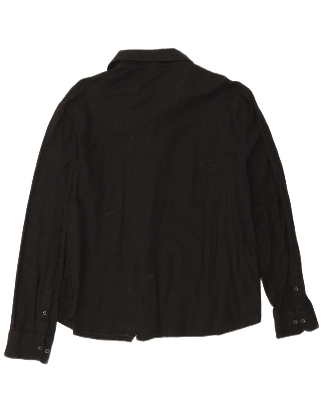 Camisa masculina Reiss 2XL algodão preto