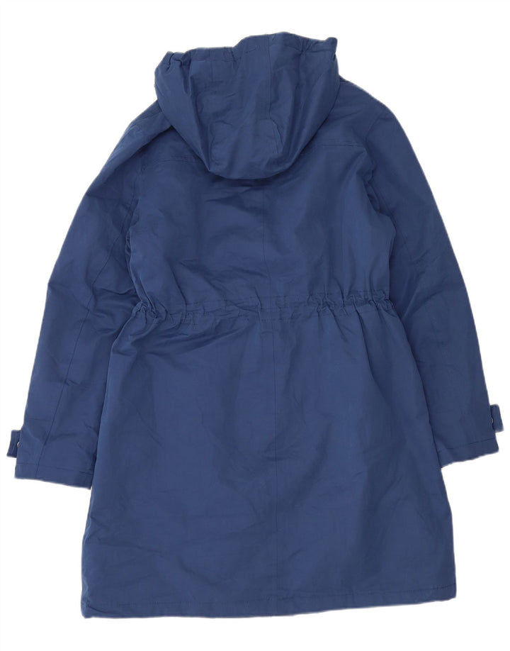 Casaco corta-vento feminino Hobbs com capuz e ajuste regular Reino Unido 12 azul médio
