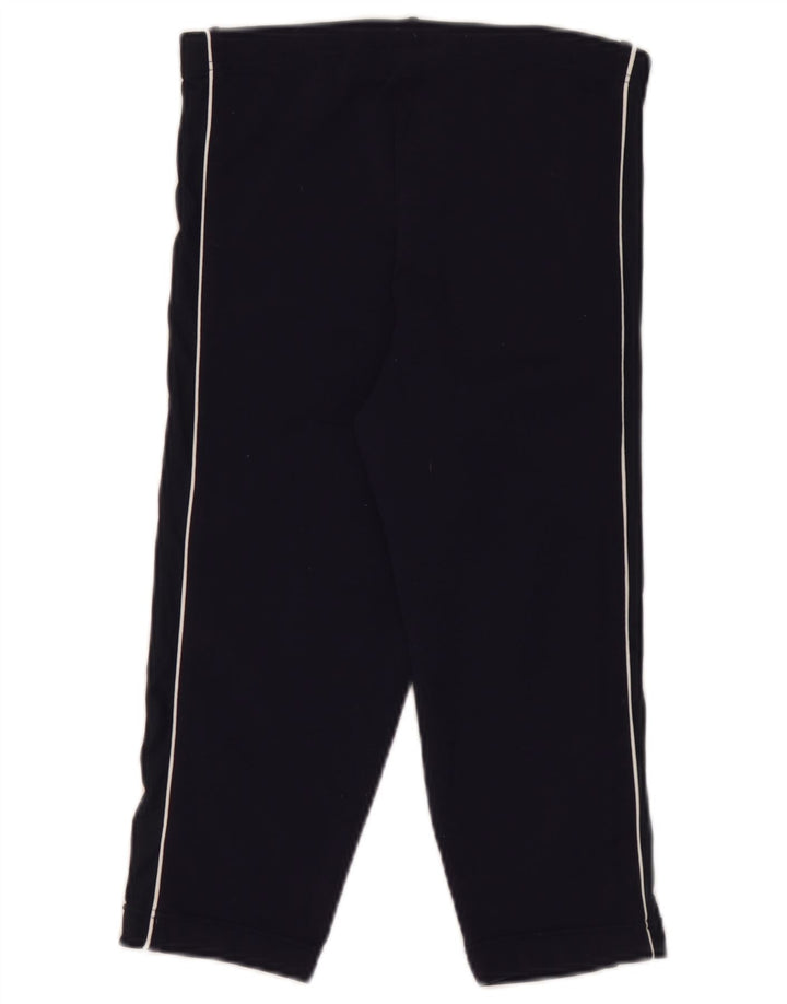 Puma Womens Capri Leggings UK 10 Pequeno Azul Marinho Nylon