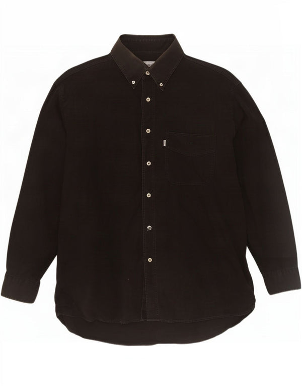 Camisa masculina Levi's XL preta algodão