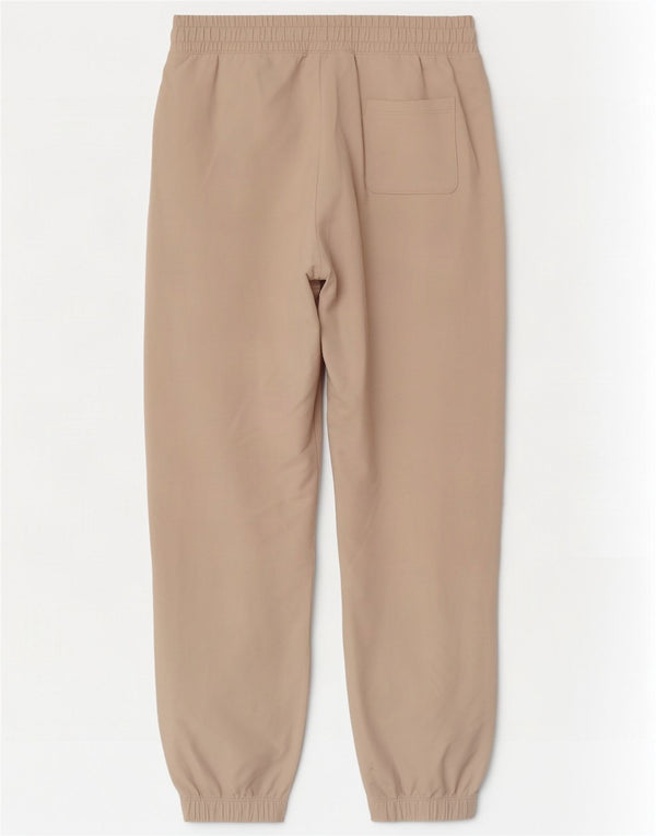 Calça esportiva feminina Champion Joggers UK 16 grande algodão bege