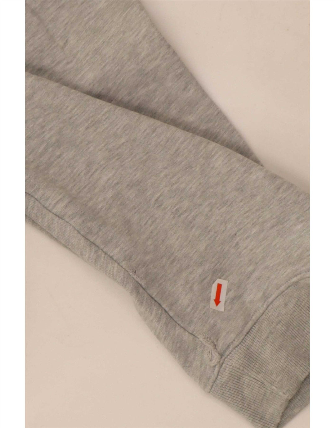 Moletom masculino Lacoste tamanho 8 3XL algodão manchado cinza