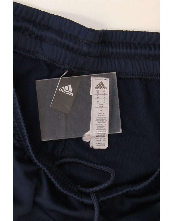 Adidas Mens Treino Calças Joggers Médio Azul Marinho Poliéster