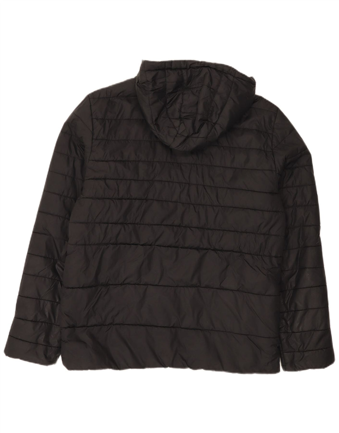 Jaqueta masculina acolchoada com capuz Jack & Jones UK 40 grande preta