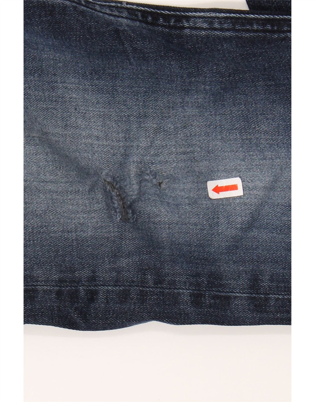CALVIN KLEIN Masculino Slim Jeans W33 L32 Azul Marinho Algodão