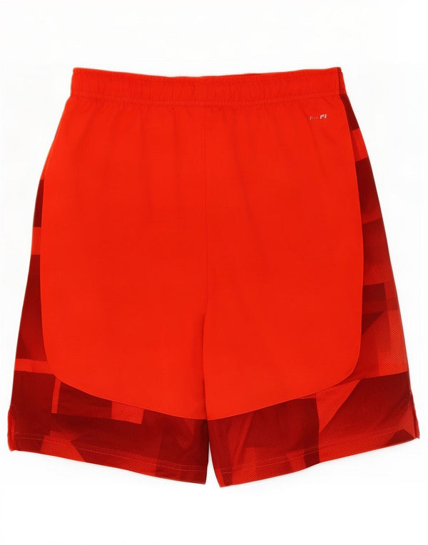 Nike Mens Dri Fit Graphic Sport Shorts XL Vermelho Geométrico Poliéster
