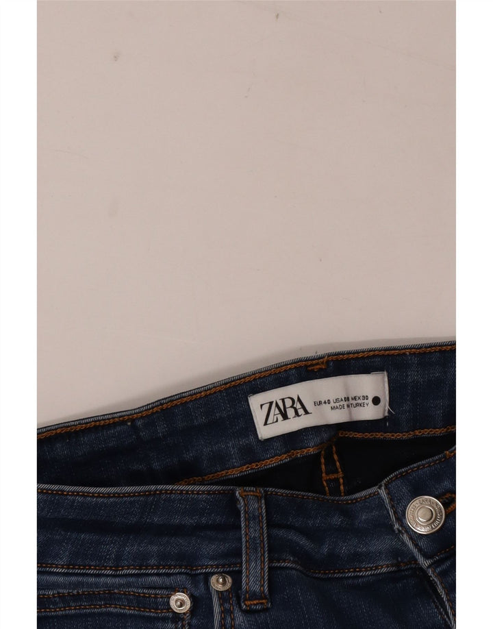 Zara Jeans Skinny Feminino EU 40 Médio W30 L26 Azul